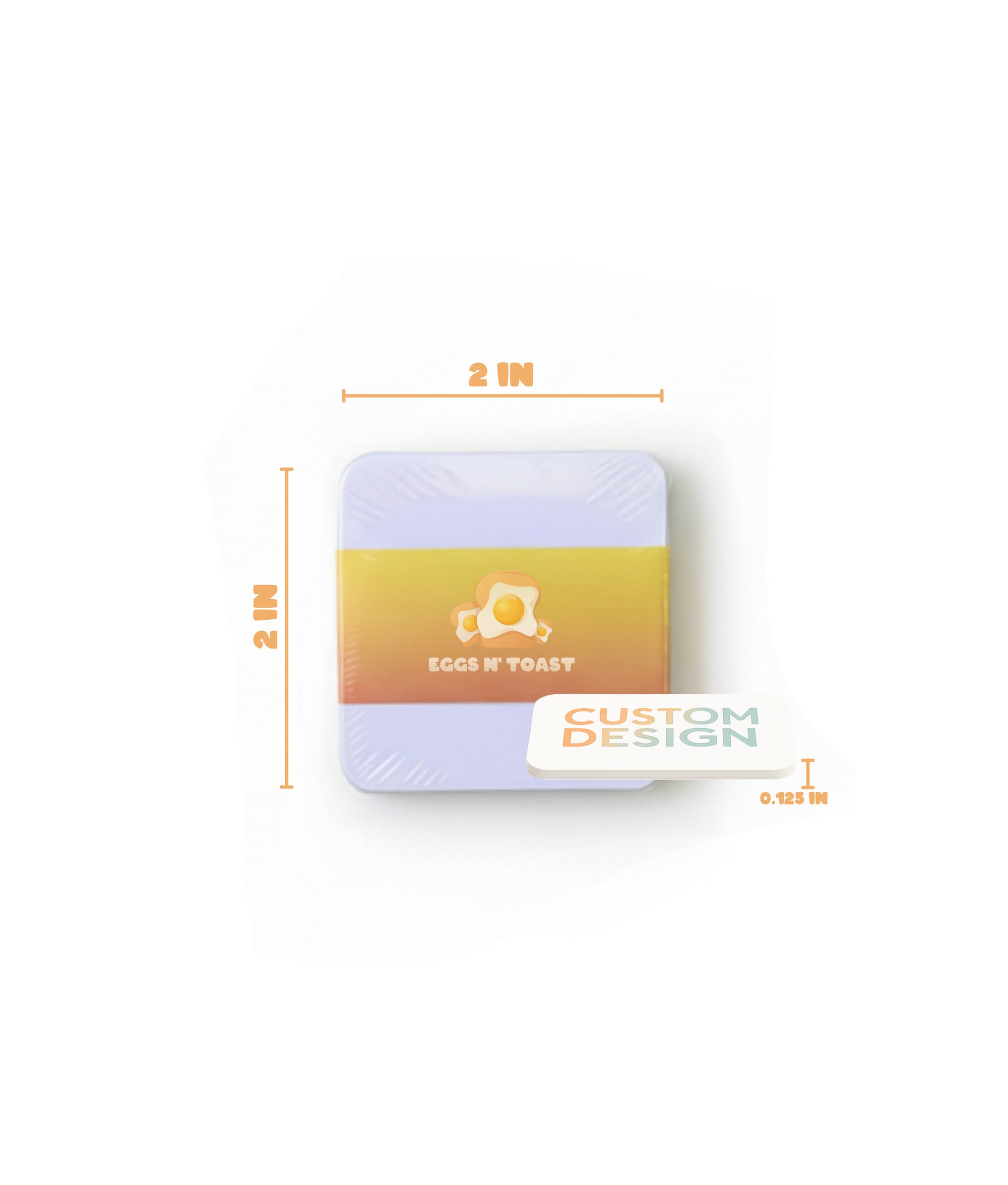 BITES · Mini Sticky Note Pads (2×2)