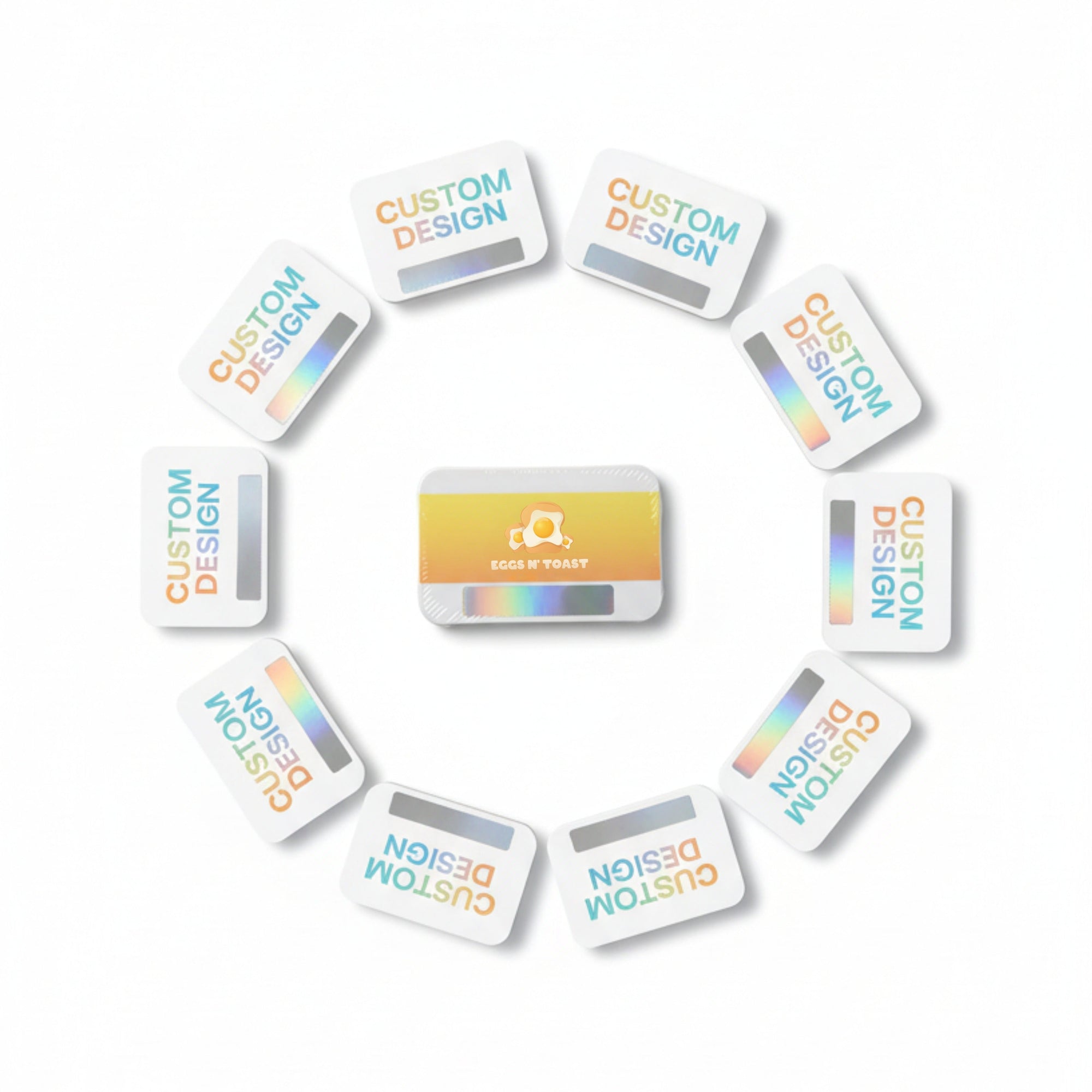 CRUMBS · Mini Business Card Sticky Pads (2.5×1.5)