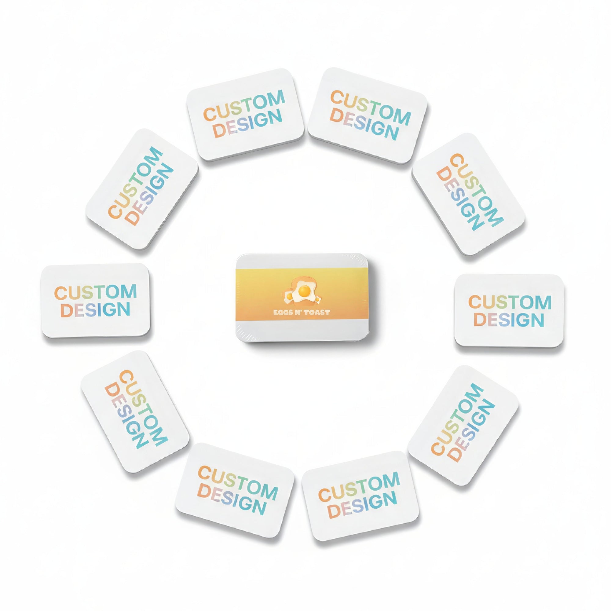 CRUMBS · Mini Business Card Sticky Pads (2.5×1.5)