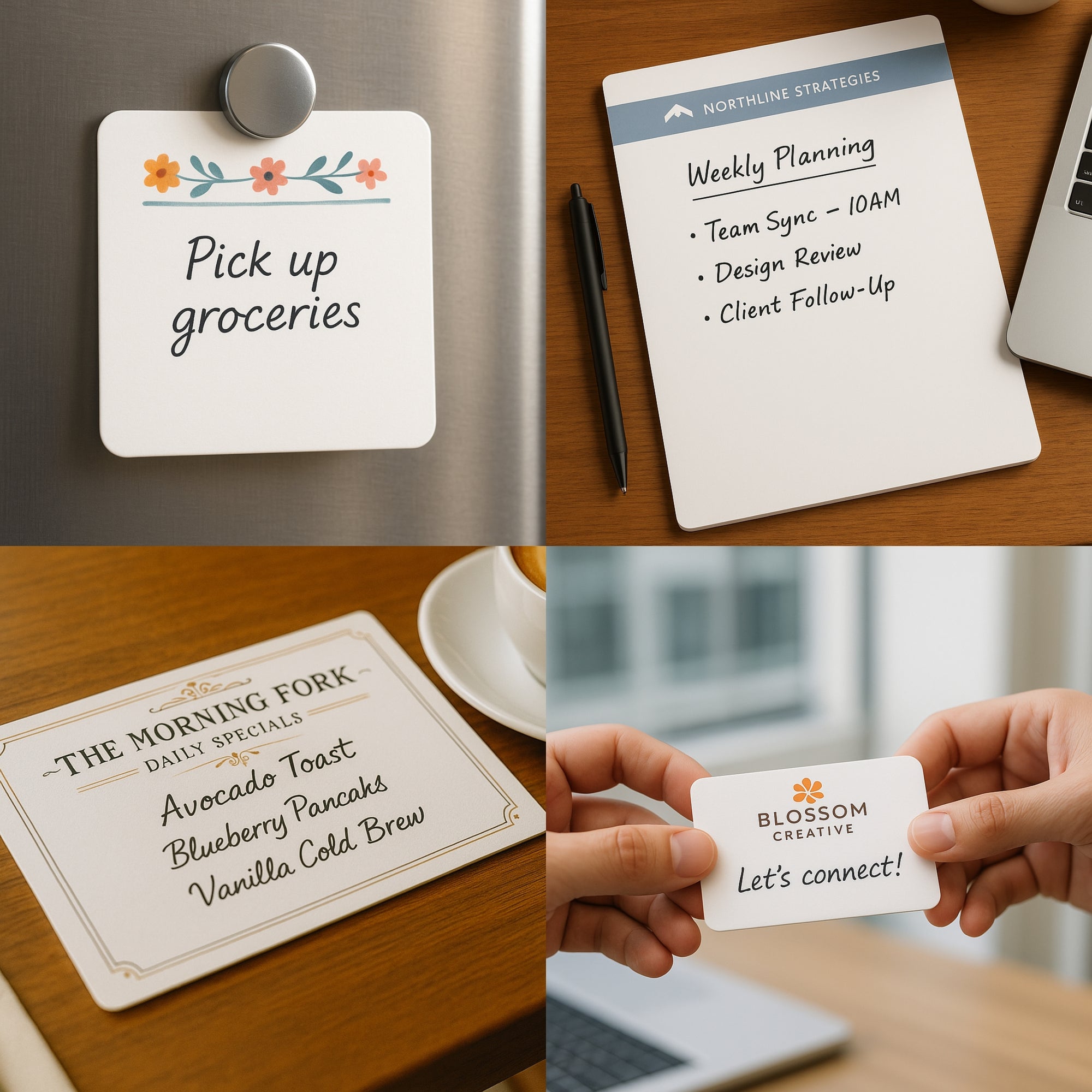 SLICES · Business Card Sticky Pads (3.5×2)